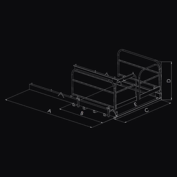 Desenho técnico — PLATAFORMA VARANDA